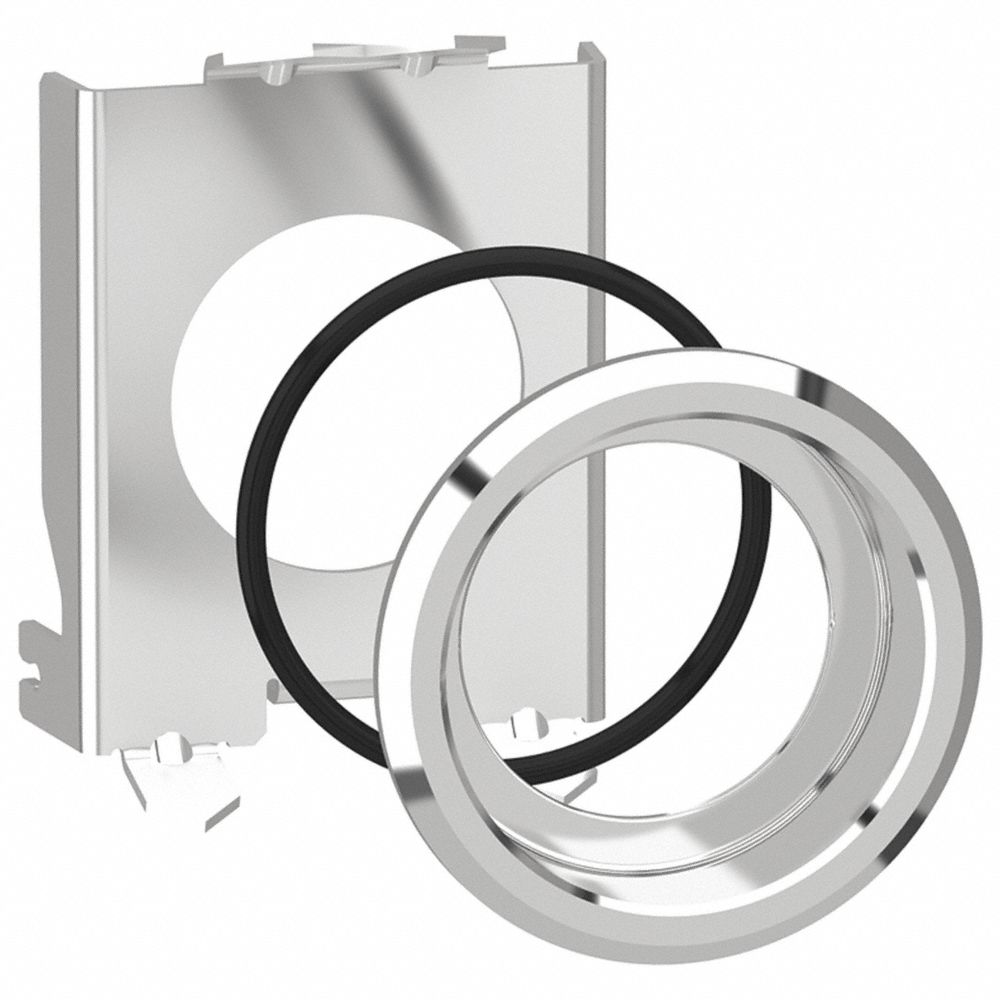 Flush Mounting Kit, Chromium Plated, 30 mm Size