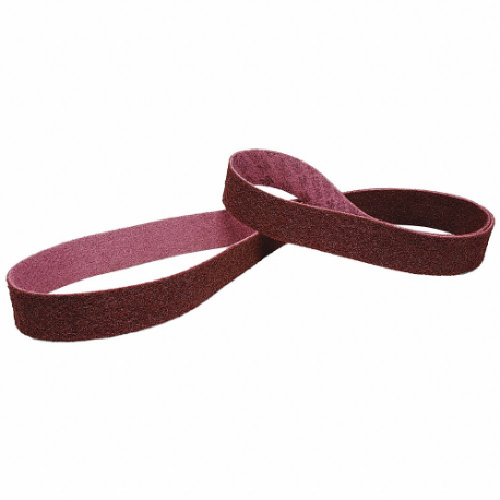 SCOTCH-BRITE 7000120690 Surface-Conditioning Belt, 3 Inch W X 18 Inch L, Aluminum Oxide, Medium, Scrim Backing | CU2GKY 477C17