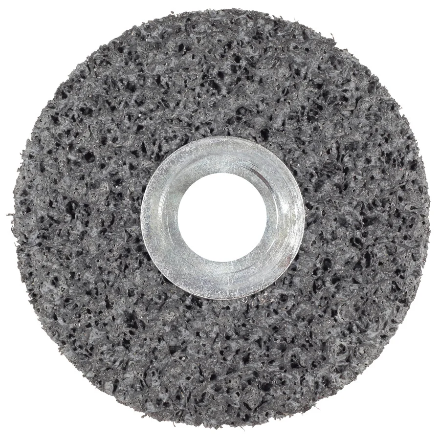 Clean And Strip Unitized Wheel, Cs-Uw, 7S Extra Coarse, 4 Inch X 1 Inch X 1/2 Inch