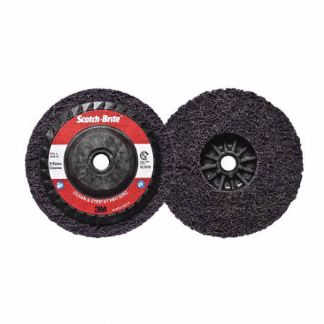 Non-Woven Depressed Center Disc, 5 Inch x 5/8 Inch Size-11, Silicon Carbide, Extra Coarse