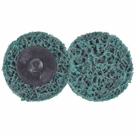 Clean and Strip Disc, TR, 3 Inch Dia, Aluminum Oxide, Extra Coarse