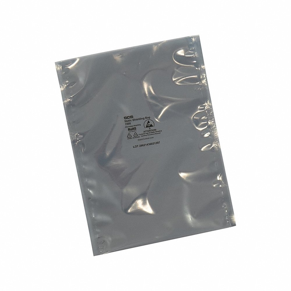 Metal-Out Static Shielding Bag, 8x12in