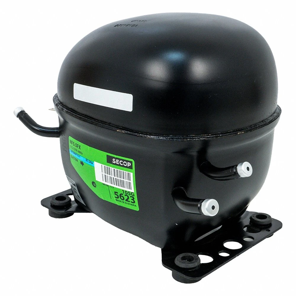 Compressor, Reciprocating, 1,442 BtuH Cooling, 1/4 HP, 1/4 Inch Connection Size