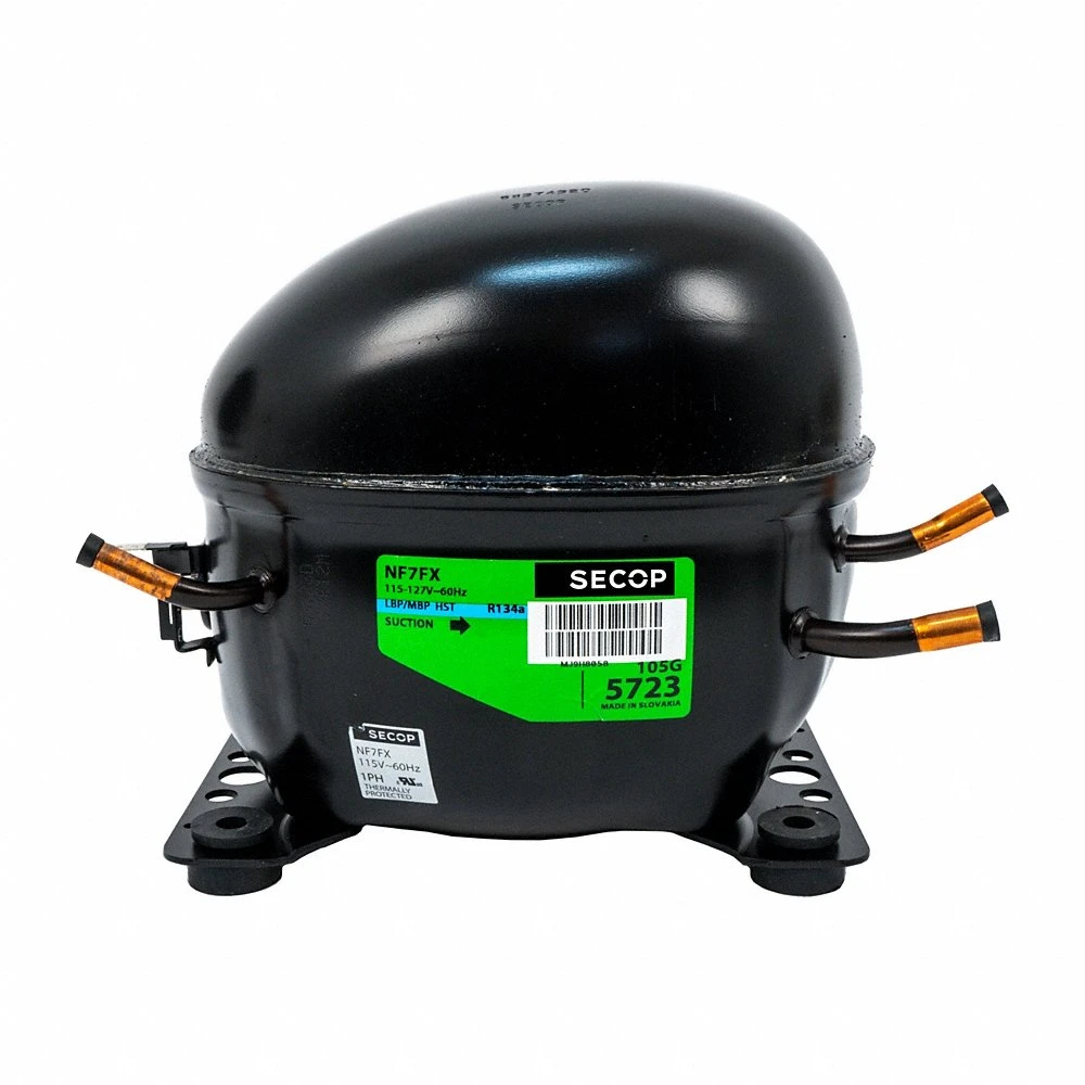 Compressor, Reciprocating, 1,703 BtuH Cooling, 1/4 HP, 1/4 Inch Connection Size