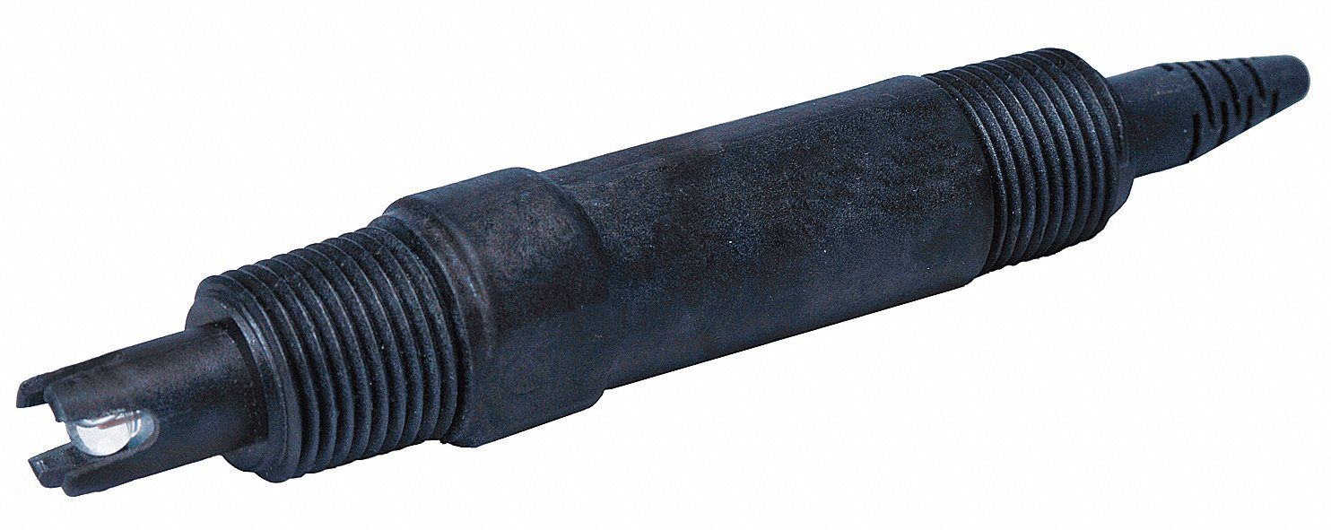 SENSOREX S265C Ph Electrode 0 14 Ph, 0 Deg To 100 Deg C, Ryton Pps, Bnc, Round, 1/2 Inch Dia | CU2MBG 16Z001