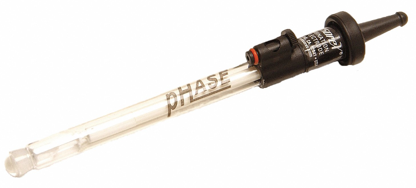 SENSOREX SG1041CD Sg1041Cd, Ph Electrode, 0 14 Ph, 0 Deg To 100 Deg C, Glass, Bnc, Round, 12 mm Dia | CU2MBV 16Y987