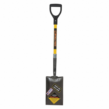 SEYMOUR MIDWEST 49774 STRUCTRON Forged Garden Spade, Fiberglass Handle | CU2MMA 44VK41