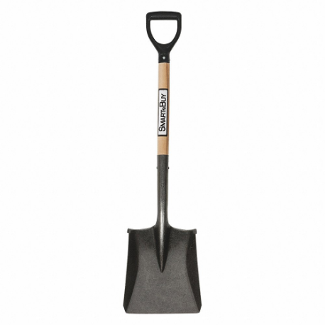 SEYMOUR MIDWEST 49833GRA Smart Buy Square Pt. Shovel, 16 Ga, 26 Inch Size Handle | CU2MUY 44VL04