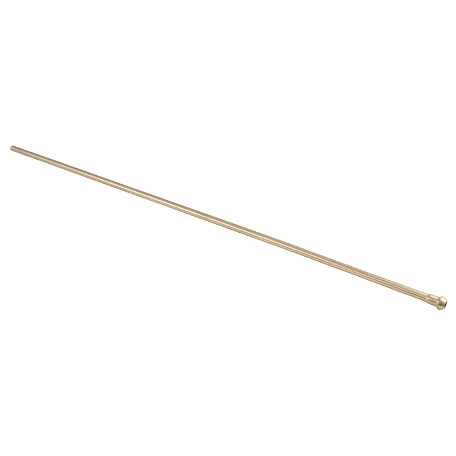 CB38307 Complement 30 Inch Bullnose Bathroom Supply Line, Brushed Brass