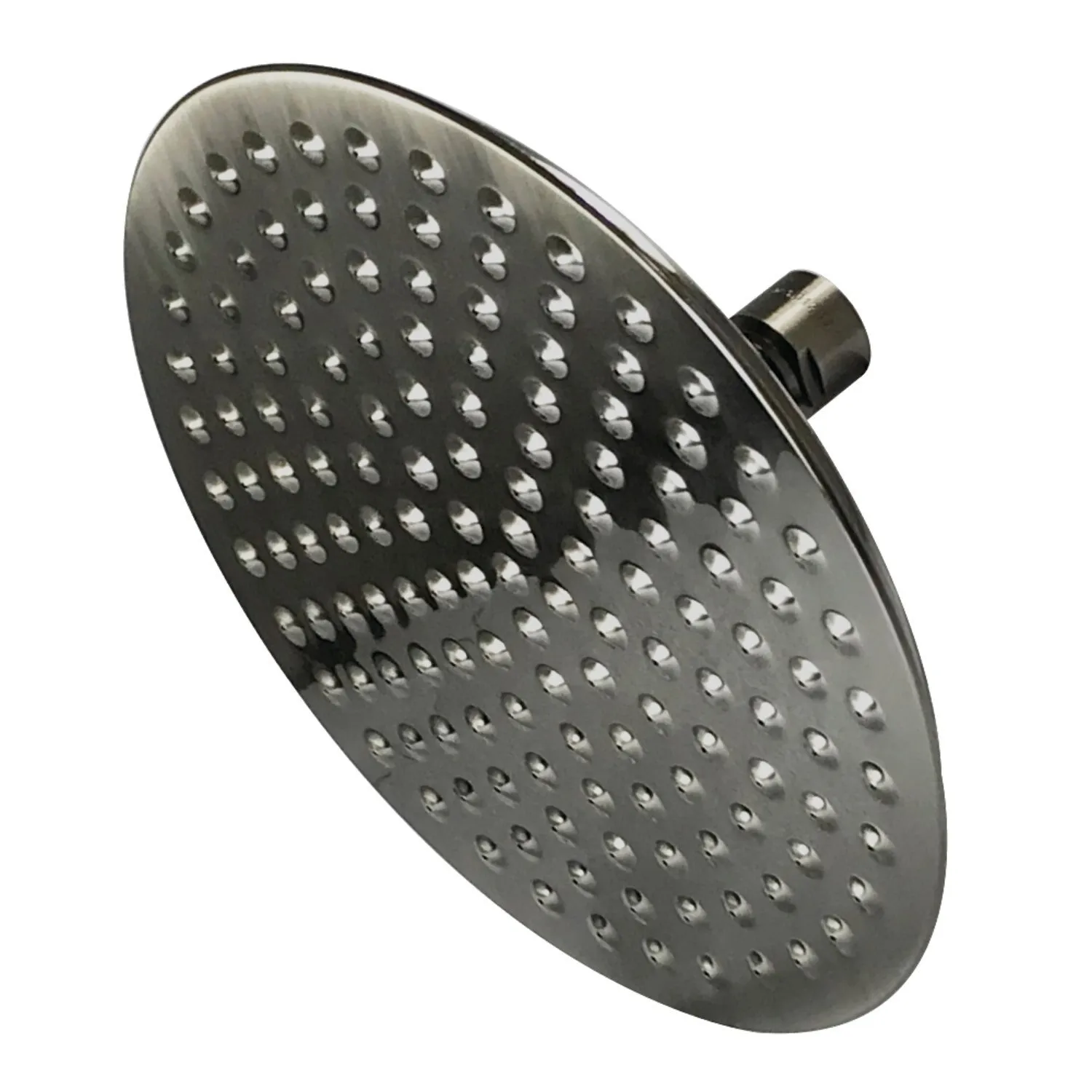 Shower Head, Black Stainless, Wall Mount