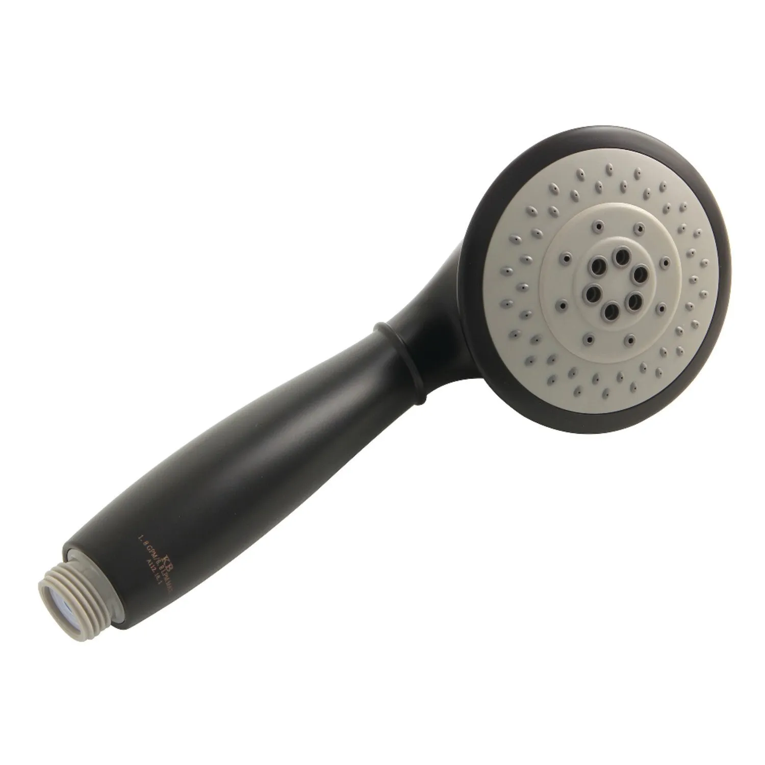 KX2520H 5 Setting Hand Shower Head, Matte Black