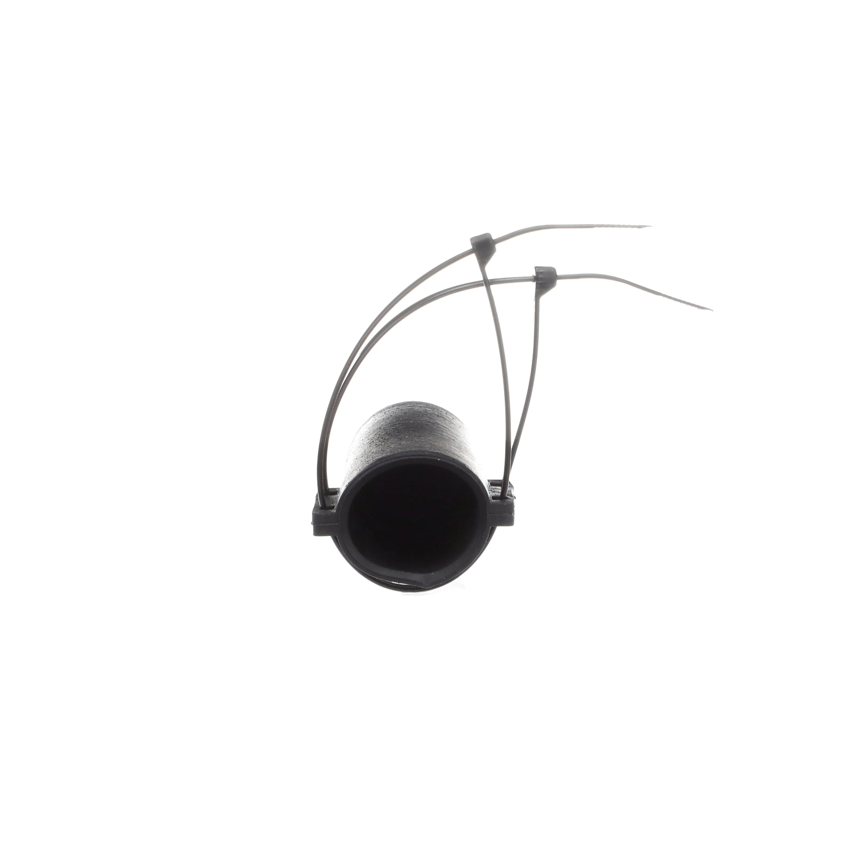 Motor Stub Splice Insulator, 12 To 2 AWG Wire, 600 VAC Voltage Rating, Black