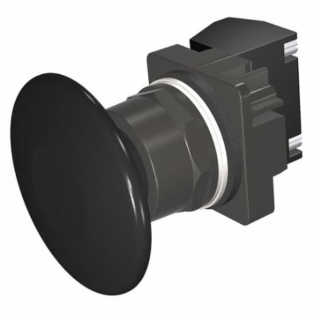 SIEMENS 52BM9V1K Non-Illuminated Push Button, 30 mm Size, Momentary Push, Black | CU2VHX 32GG73