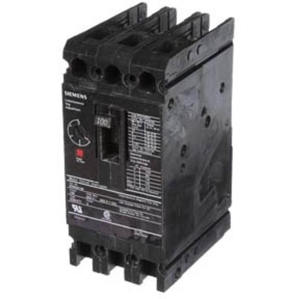 SIEMENS ED63A100 Bolt On Circuit Breaker Ed 100 Amp 600vac 3p 25kaic@480v | AG8MVV