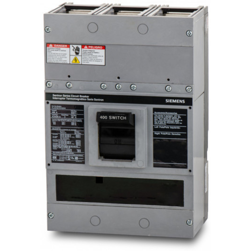 Bolt On Circuit Breaker Jxd 400 Amp 600vac 3p 35kaic@480v