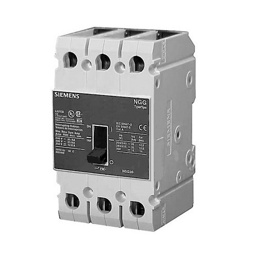 SIEMENS LGG3B040L Circuit Breaker, Feed-Through, 40 Ampere, 65kAIC at 480V | CE6LWZ