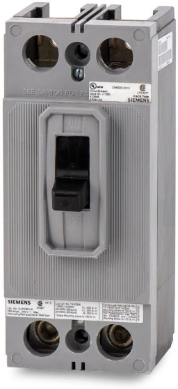 SIEMENS QJH22B110 Bolt On Circuit Breaker Qj 110 Amp 240vac 2p 22kaic@240v | AG8UGM