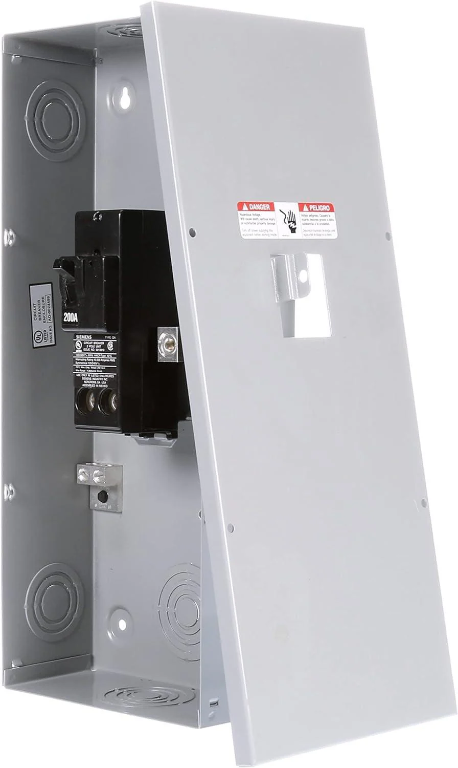 Circuit Breaker Enclosure, 2/3p, 250 A, 240 V, QR Frame Type