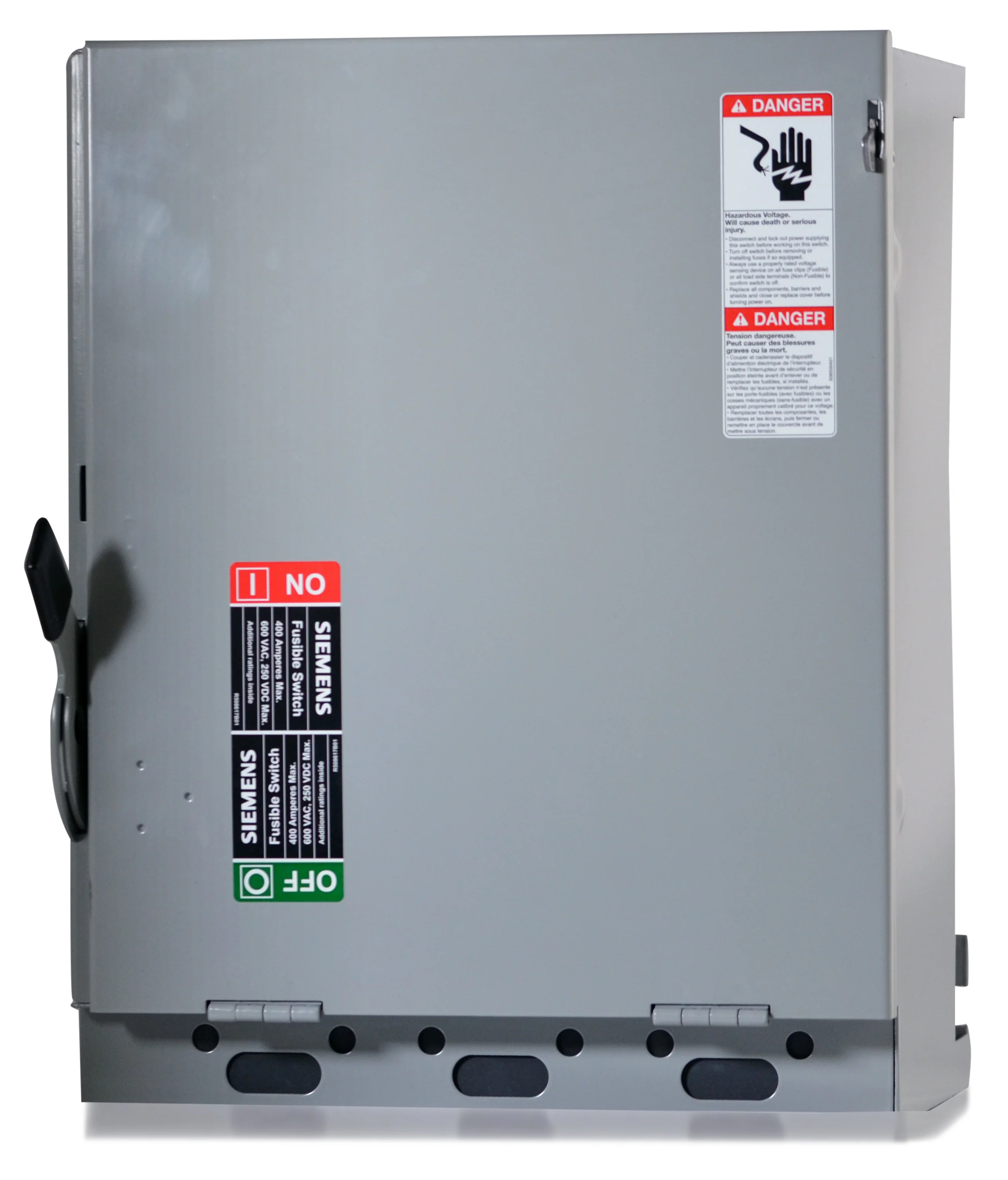 Switch, 600A, 600V, 3 Pole, Fusible, V7 Frame Type