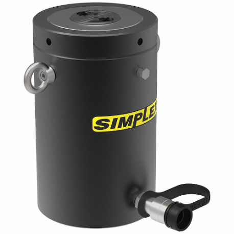 SIMPLEX RCL1006 Lock Nut Hydraulic Ram, 105 ton Nominal Capacity, 6 Inch Nominal Stroke Length | CU2YJW 800HE8
