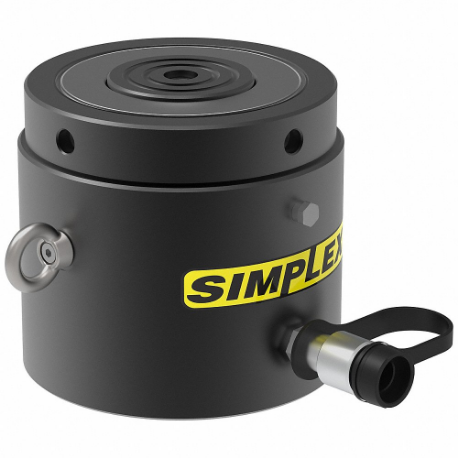 SIMPLEX RCL1502 Lock Nut Hydraulic Ram, 160 ton Nominal Capacity, 2 Inch Nominal Stroke Length | CU2YJZ 800HF0
