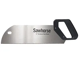 Plumber Handsaw, With Teeth Protector, 20 in L Hardened Steel Blade