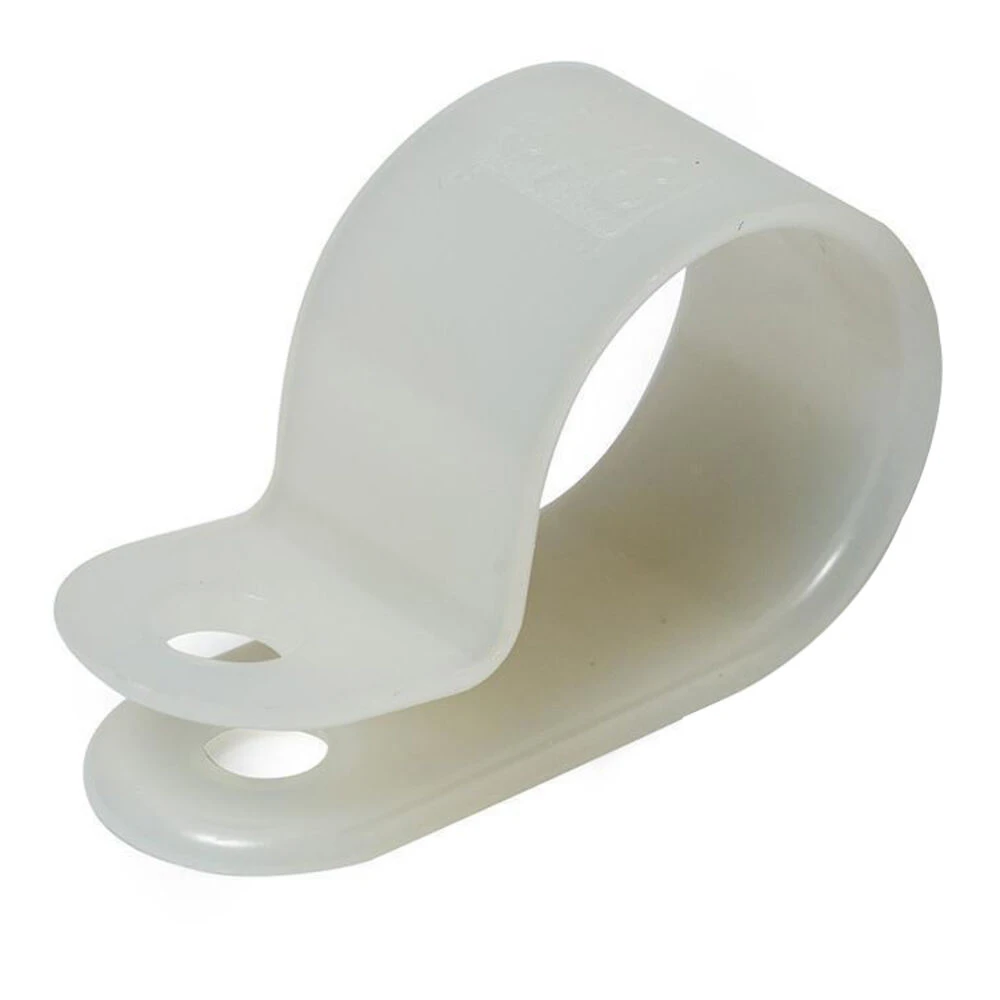 Single Hole Tube Strap, 1/2 in CTS Pipe/Tube, Nylon, Domestic