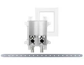 Outlet Box, 1/2 in CPVC Male in Letx3/8 in Compression Outlet, ABS, Domestic