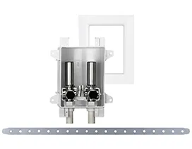 Lavatory/Sink Outlet Box, With Arrester and Frame