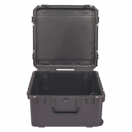 SKB 3I-2222-12BE Protective Case, 22 1/2 Inch x 22 1/2 Inch x 12 1/2 Inch Inside, Black, 2 Wheels | CU2YXG 418R33