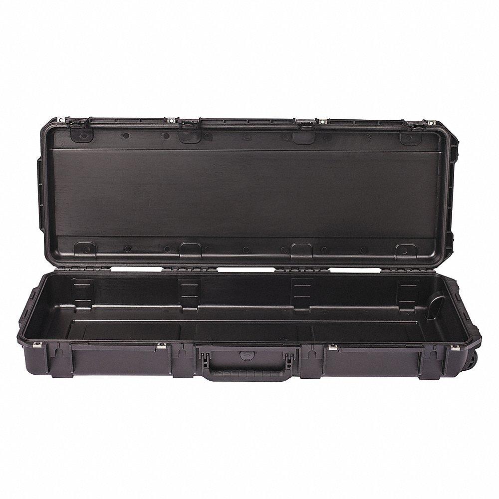 SKB 3I-4213-12BE Protective Case, 13 1/2 Inch x 42 1/2 Inch x 12 1/8 Inch Size, Black, 2 Wheels | CU2YYU 418T35