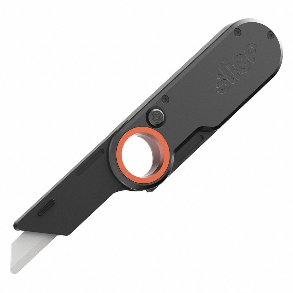 Utility Knife, Ceramic, Metal, 1 Blades Included, Includes Pocket Clip