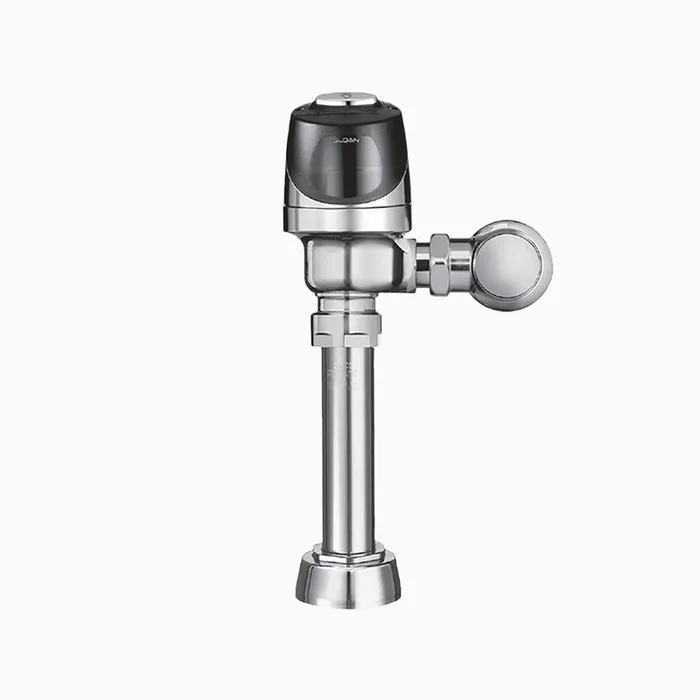 SLOAN 3250444 Single-Flush Sensor Exposed Flushometer, Battery, Polished Brass | BQ9XKH