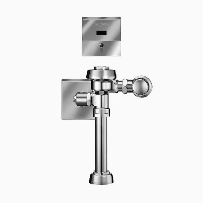 SLOAN 3450148 Single-Flush Sensor Exposed Flushometer, Hardwired, Polished Chrome | BT4KFL