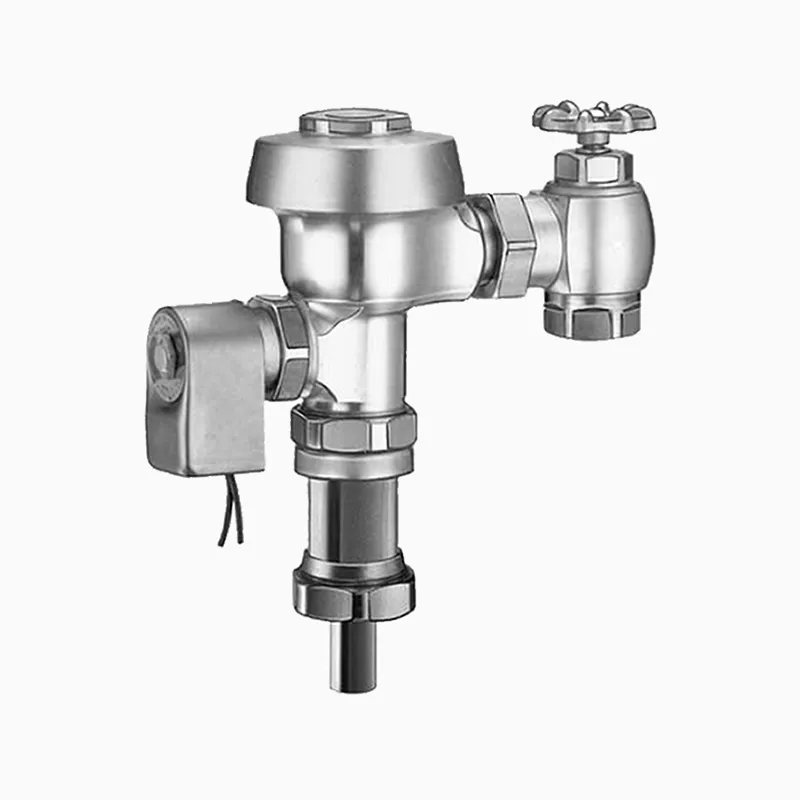 SLOAN 3453058 Single-Flush Sensor Concealed Flushometer, Hardwired, Rough Brass | BR6BNM