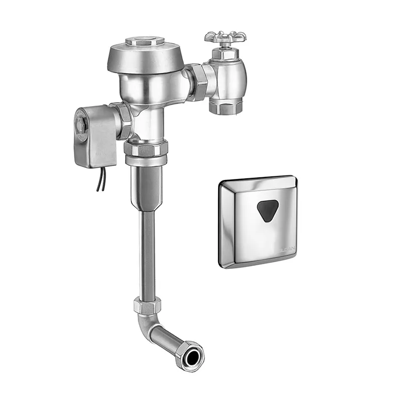 SLOAN 3453244 Single-Flush Sensor Concealed Flushometer, Rough Brass | BQ7LKL