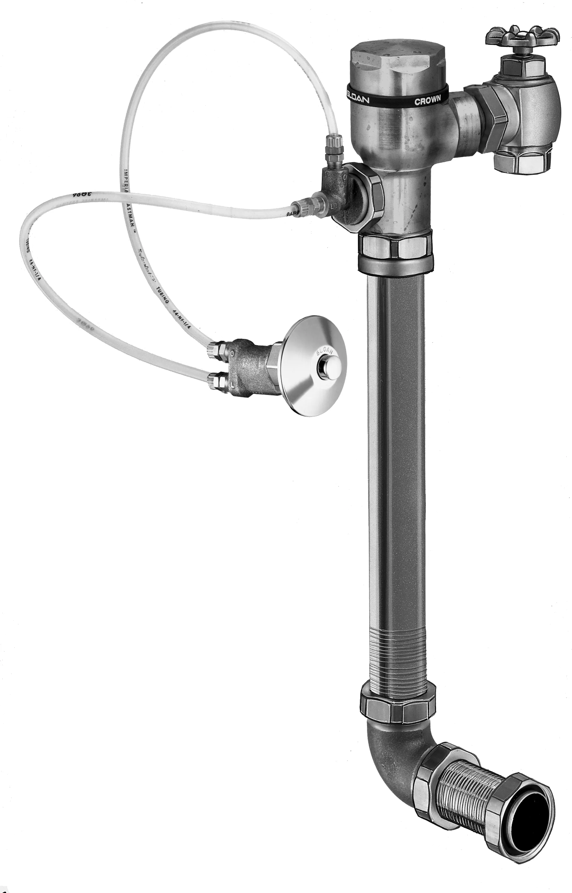 SLOAN 3522660 Hydraulic Flushometer, 1.6 Gpf Flow Rate | BR3JKC