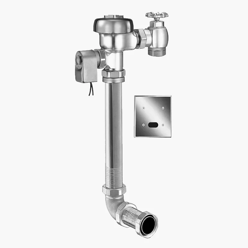 SLOAN 3773003 Single-Flush Sensor Concealed Flushometer, Hardwired, Polished Chrome | BQ4TZE