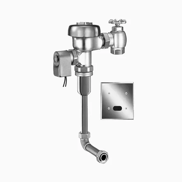 SLOAN 3773200 Single-Flush Sensor Concealed Flushometer, Hardwired, Rough Brass | BQ4TZM