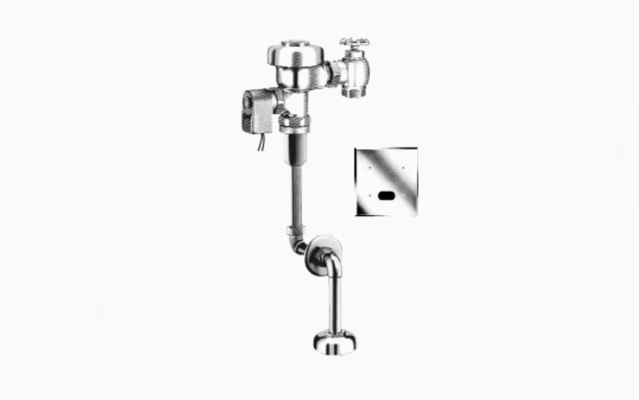 SLOAN 3773225 Single-Flush Sensor Concealed Flushometer, Hardwired, Polished Chrome | BQ4UAK