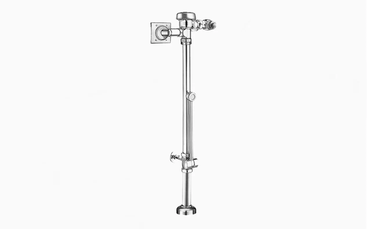 SLOAN 3789790 Single-Flush Flushometer, Polished Chrome, 1.6 Gpf Flow Rate | BQ6AUL
