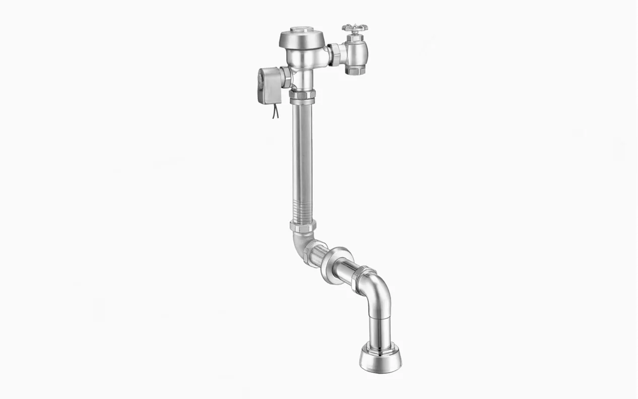 SLOAN 3911225 Single-Flush Manual Concealed Flushometer, Rough Brass | BQ8EDM