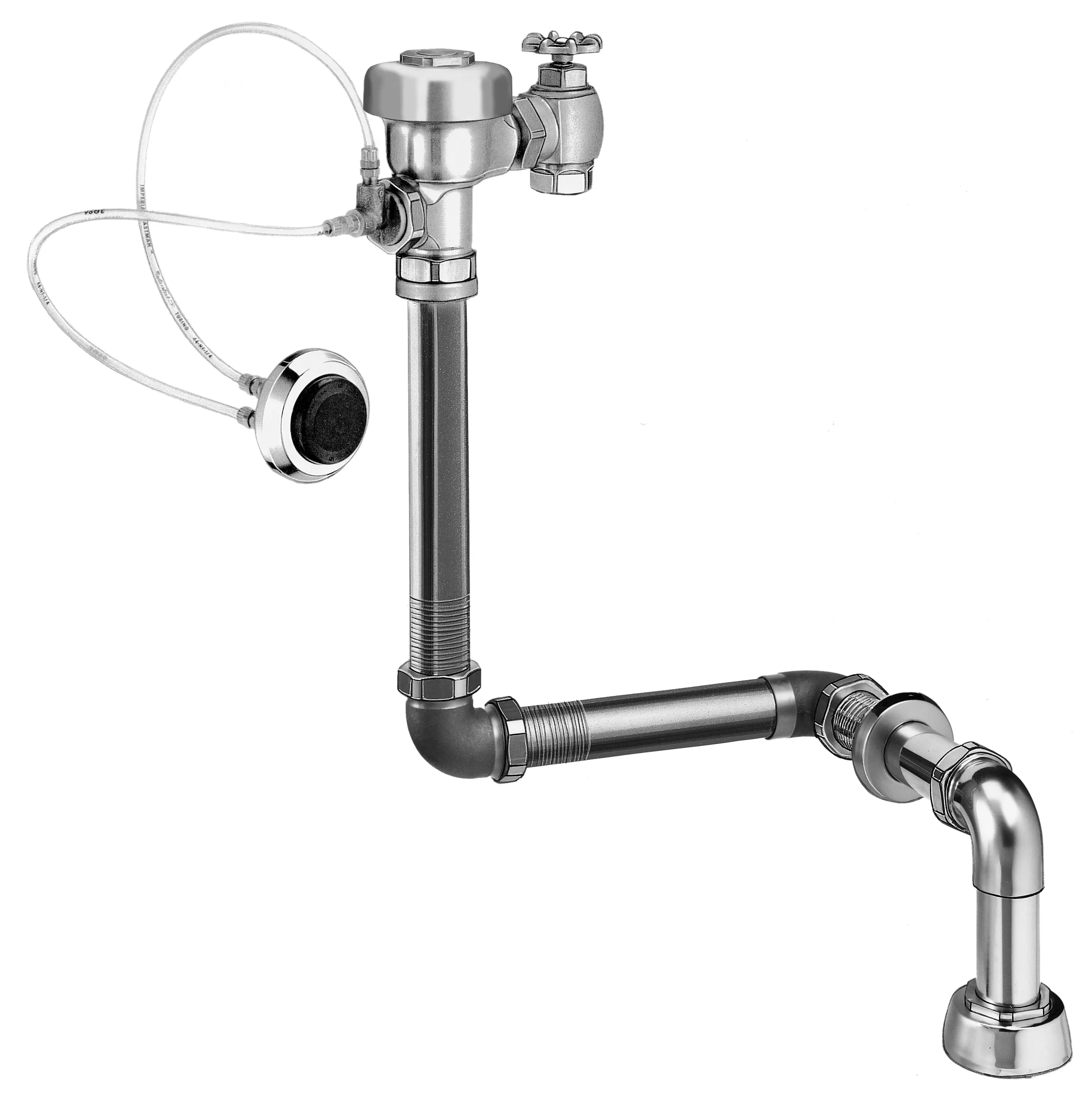 SLOAN 3916901 Hydraulic Flushometer, 2-10 3/4 Inch Size | BQ6JUP