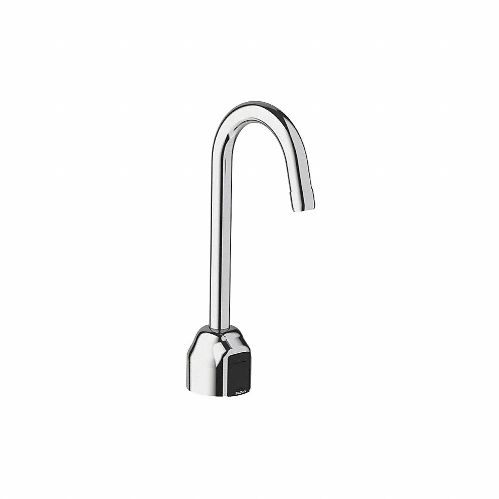 SLOAN EBF750-4 Bathroom Sink Faucet, Chrome, Gooseneck, Motion Sensor Activation, 2.2 Gpm | CH6PBF 54YR10