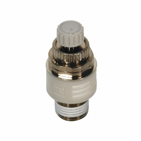 SMC VALVES ASN2-04 Exhaust Port Flow Control, 1/2 Inch R Valve Port Size, 0 To 145 PSI | CU3AKX 4DGJ1