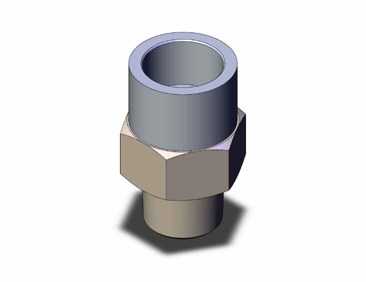 SMC VALVES AKB01A-N01S Check Valve, Bushing Type | AL3MFF