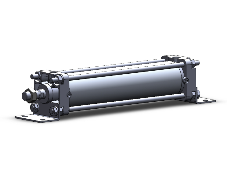 SMC VALVES CDA2L63-250Z Tie Rod Cylinder, 63 mm Size, Double Acting Auto Switcher | AP2QHA