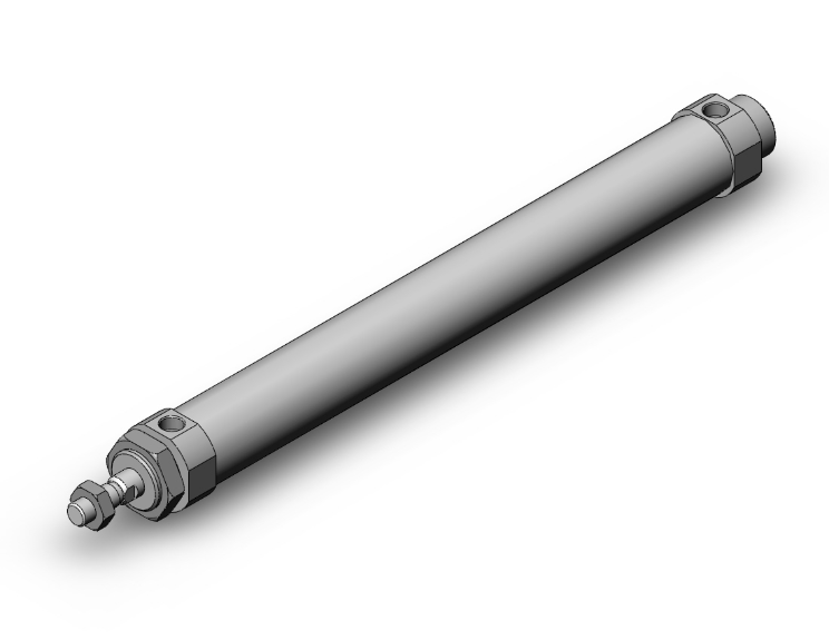 SMC VALVES CDM2B32-250Z Round Body Cylinder, 32 mm Size, Double Acting Auto Switcher | AN9FYT