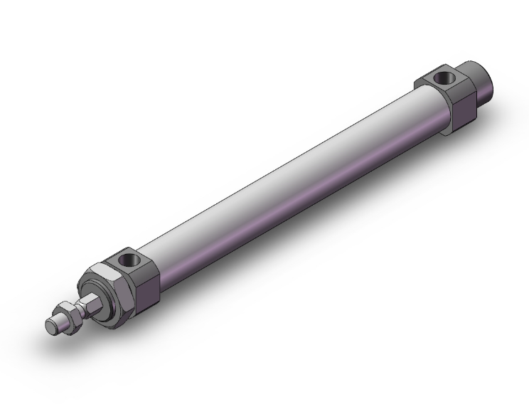 SMC VALVES CDM2KB20-150Z Round Cylinder, 20 mm Size,Non Rotating Auto Switch | AN9ENV
