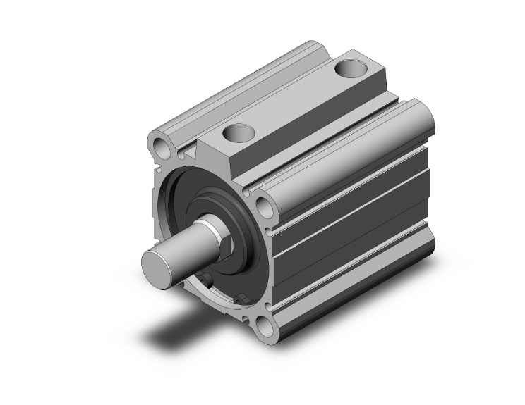 SMC VALVES CDQ2A63-45DMZ Compact Cylinder, 63 mm Size, Double Acting Auto Switcher | AN6EXW